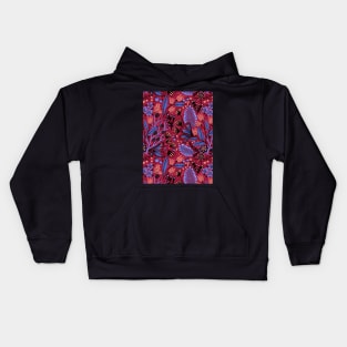 Floral Nature Pattern Kids Hoodie